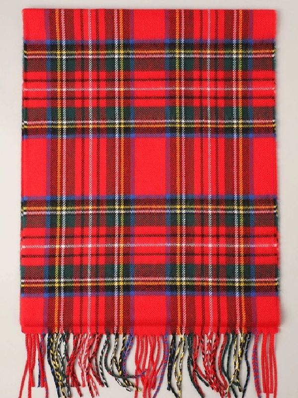 Red Plaid Scarf