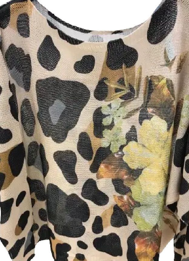 Keisha - Yellow Floral Leopard Keisha - Yellow Floral Leopard