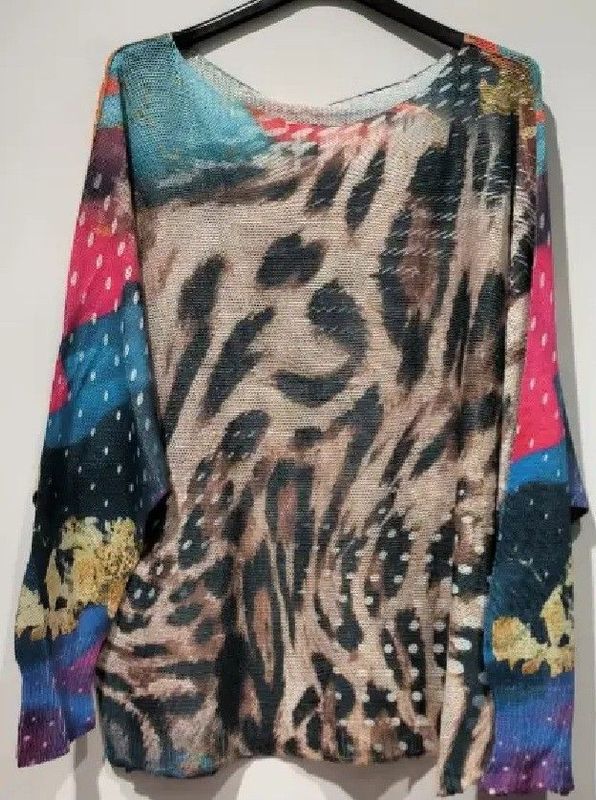 Keisha - Multicolored Leopard