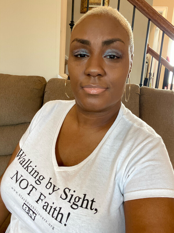 BN Slogan Women’s V-Neck T-shirt - White 