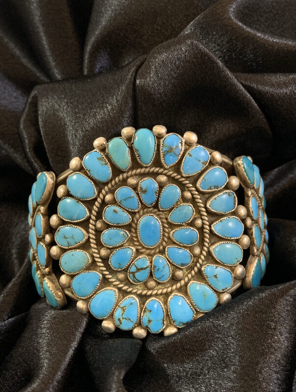 Cluster Turquoise Bracelet