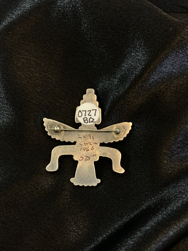 Zuni Knife Wing Brooch
