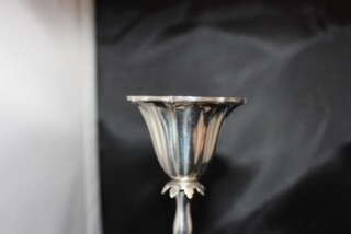 Sterling Silver Candle Holders