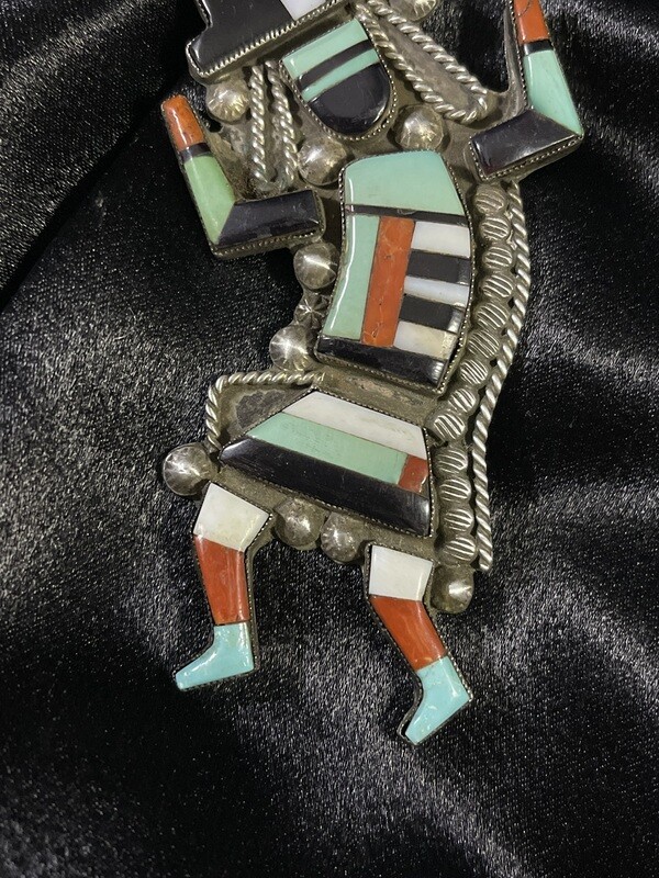 Zuni Inlaid Brooch