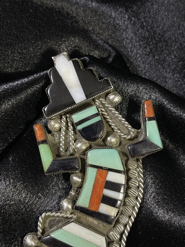 Zuni Inlaid Brooch