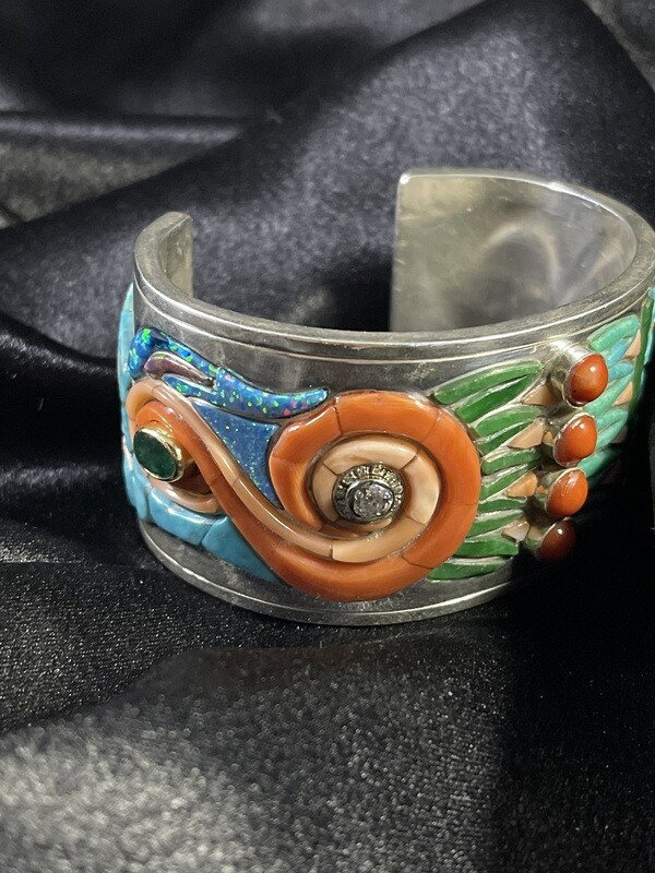 LM Plumed Serpent Bracelet