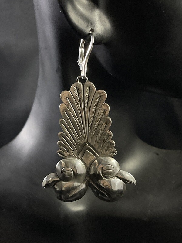 LM Sterling Silver Bird Earrings (SO)