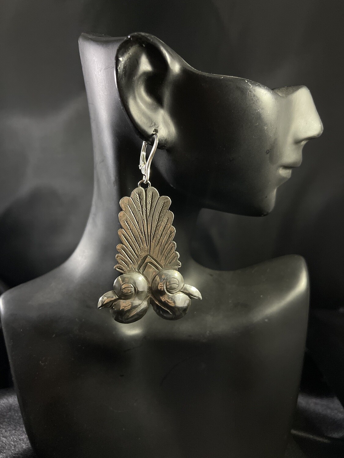 LM Sterling Silver Bird Earrings (SO)
