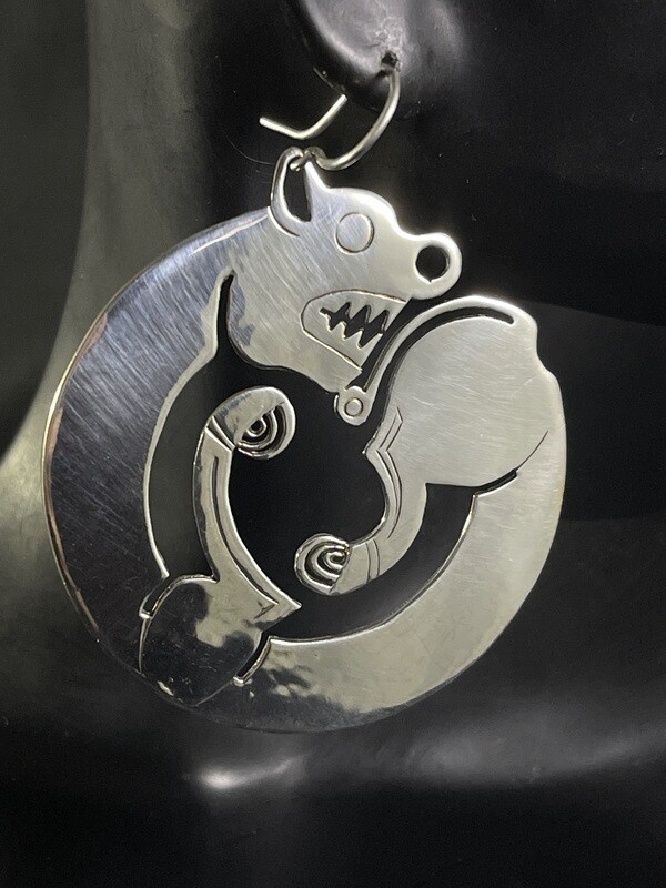 LM Scythian Panther Earrings