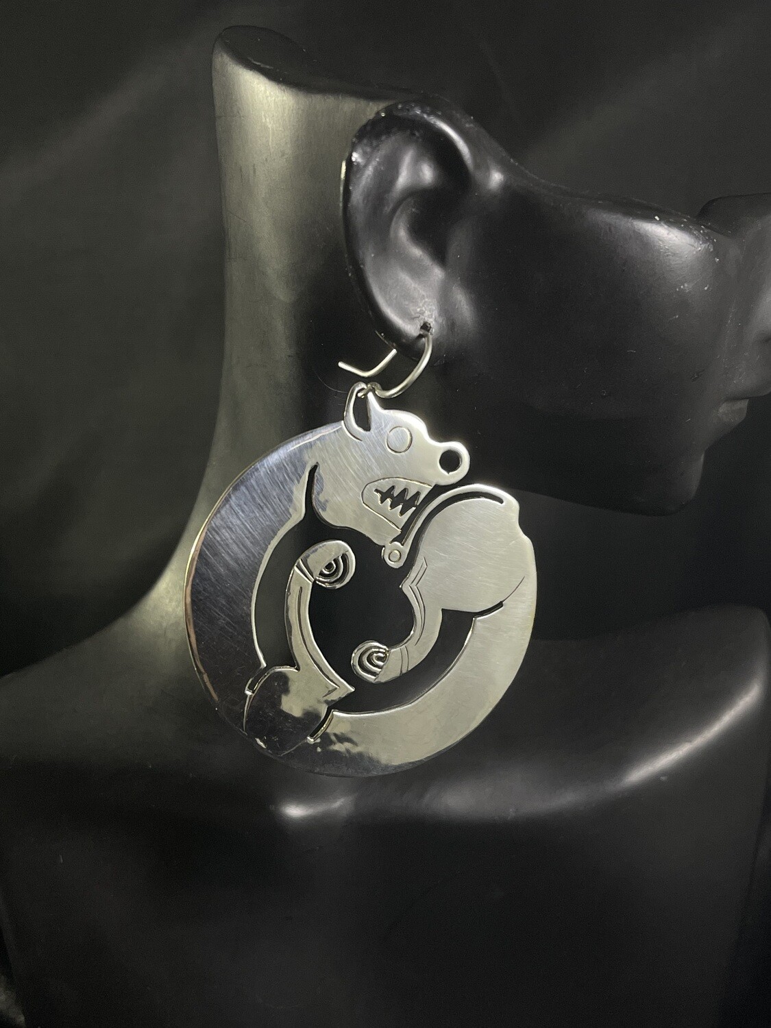 LM Scythian Panther Earrings