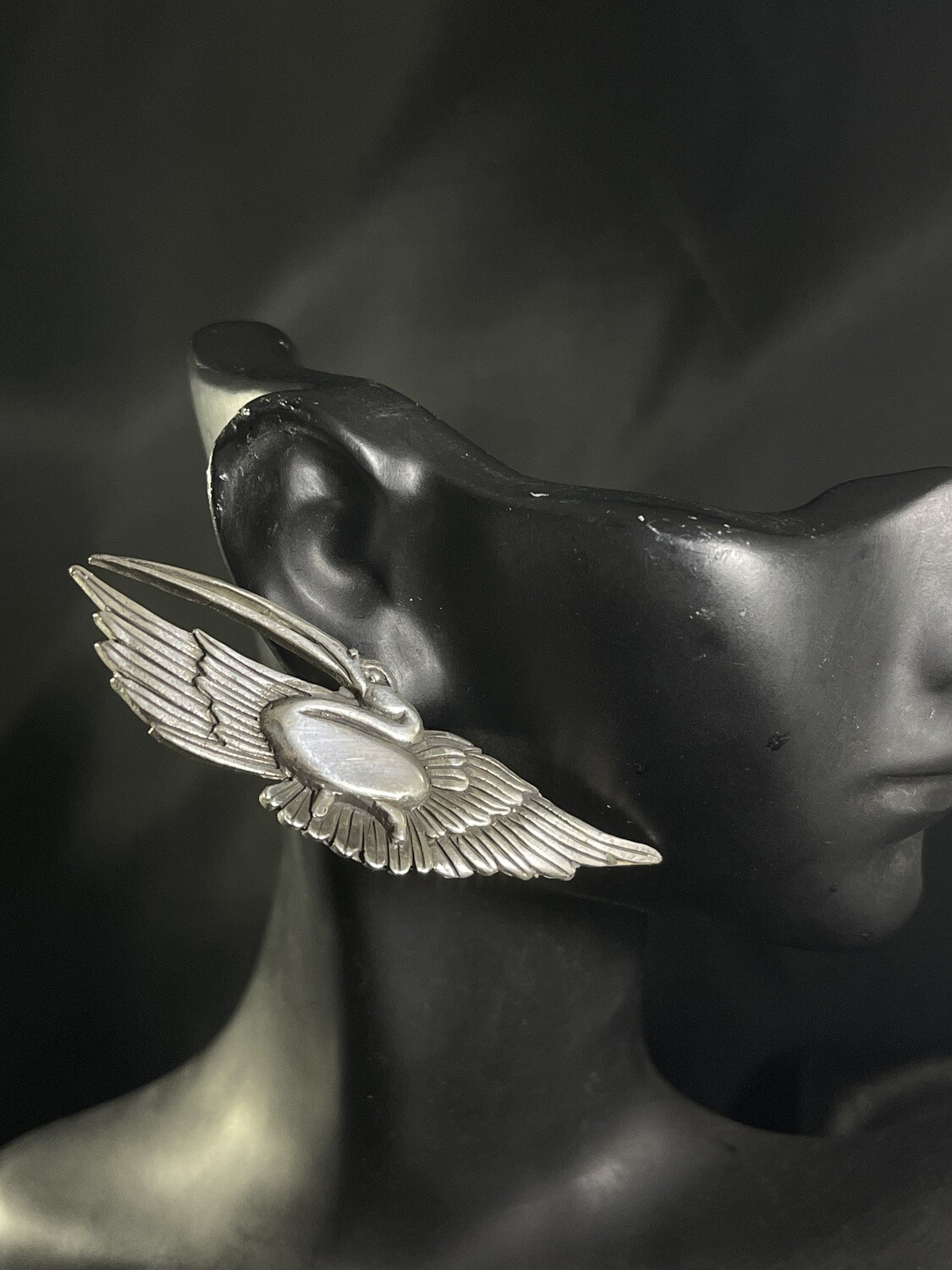 Sterling Silver Aztec Pelican Earrings (SO)