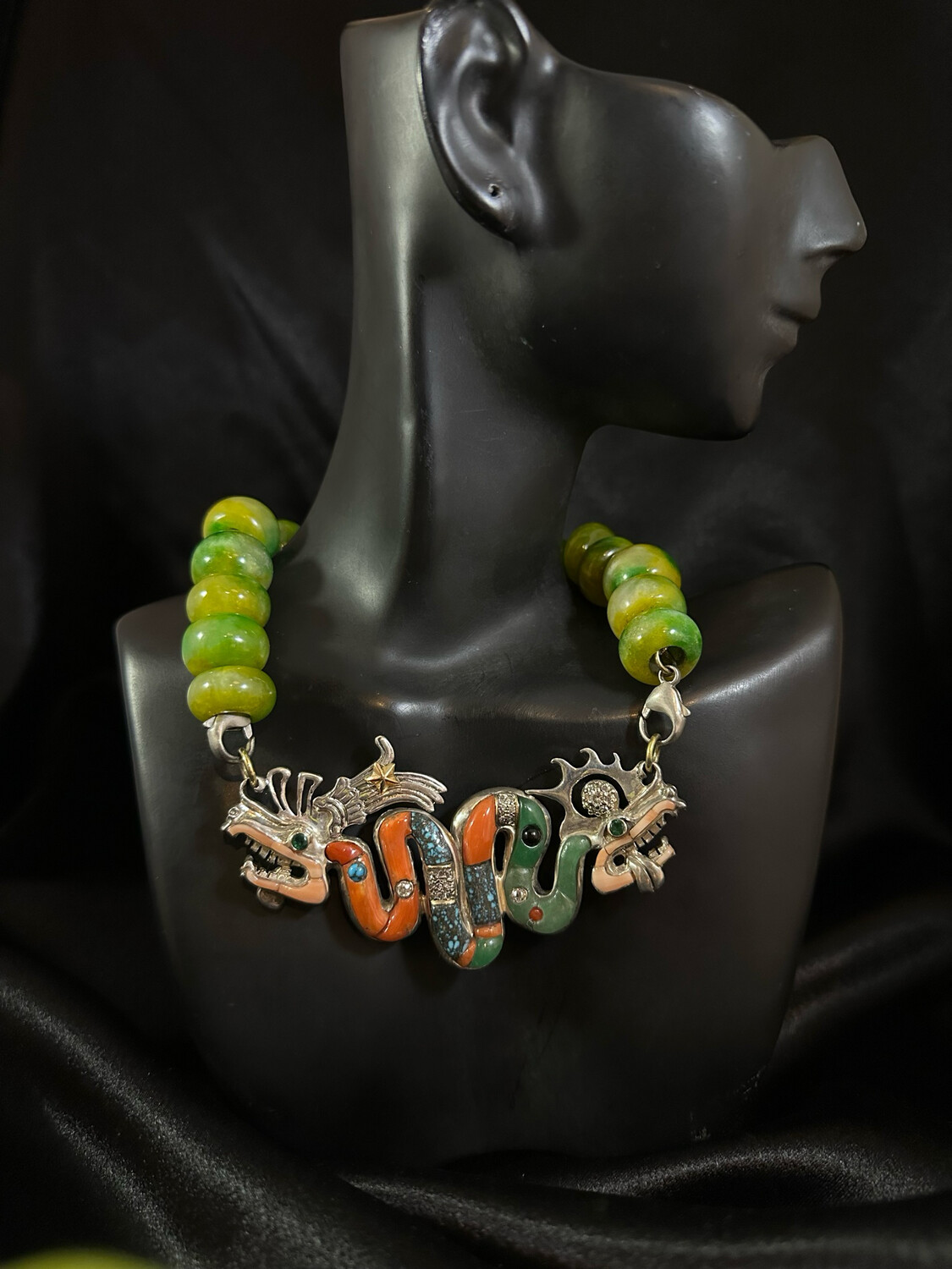 LM Mayan Sky Serpent Necklace