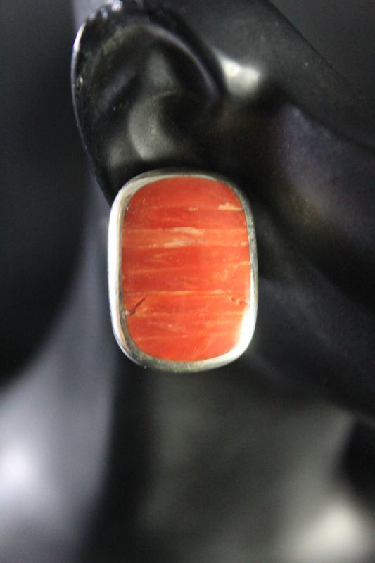 Studio GL Coral &amp; Sterling Silver Earrings