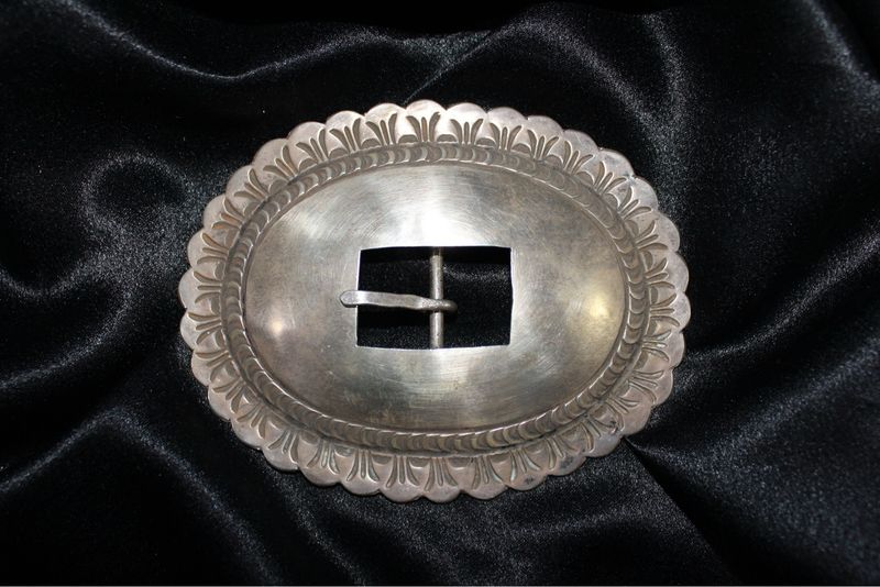 Sterling Silver Belt Buckle