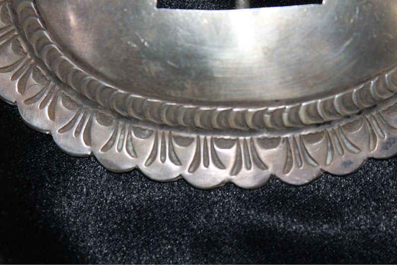 Sterling Silver Belt Buckle