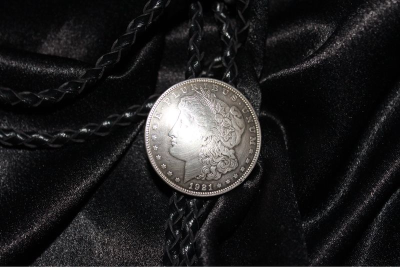 Morgan Silver Dollar Bolo Tie