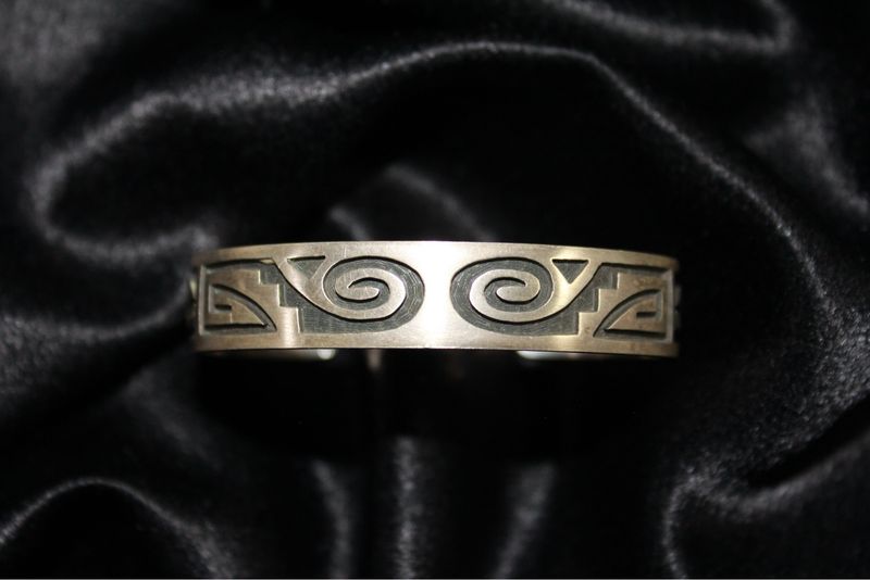 Hopi Sterling Silver Bracelet