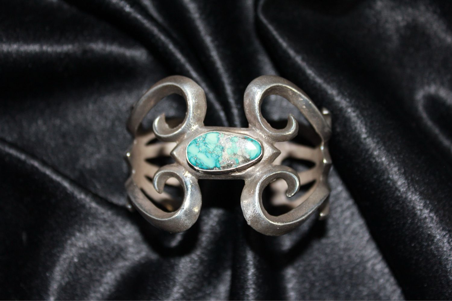 Sterling Silver Sand Cast Bracelet