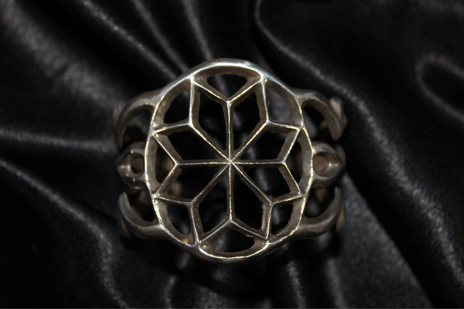 Sterling Silver Sand Cast Bracelet