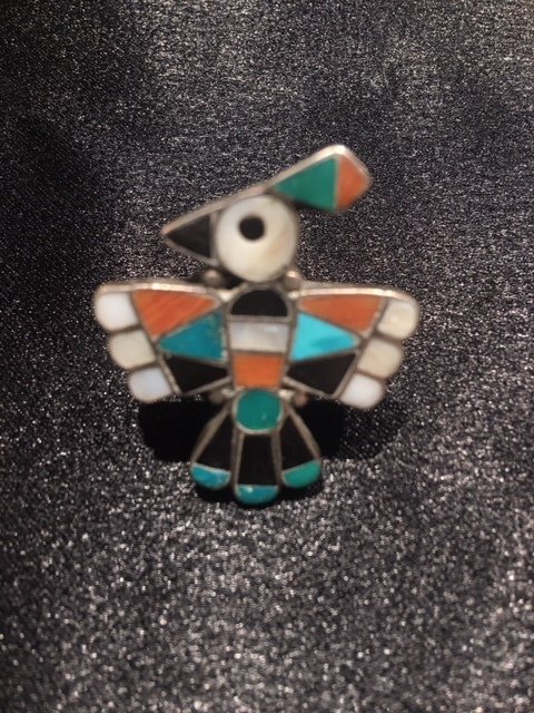 Zuni Thunderbird  Ring