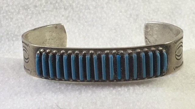 Sterling Silver and Turquoise Bracelet