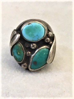 Sterling Silver and Turquoise Ring