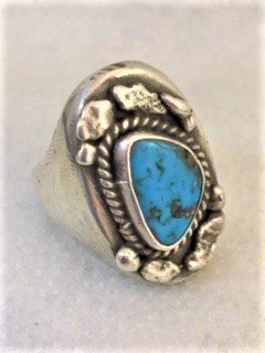 ​Sterling Silver and Turquoise Ring​