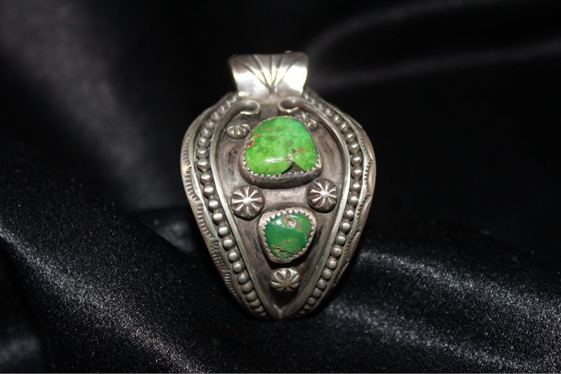 Sterling Silver and Turquoise Watch Bracelet