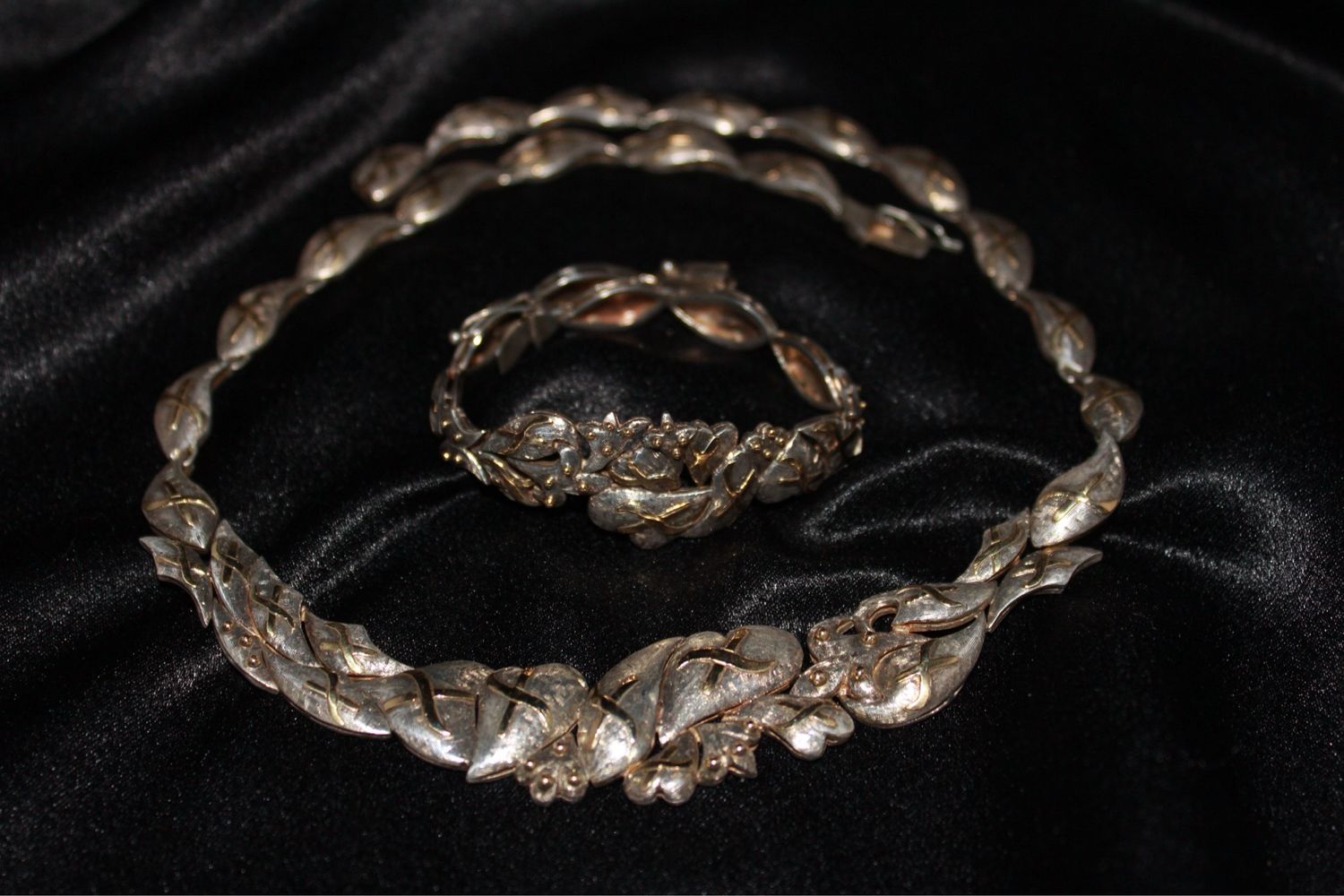 Federico Gonzales 14K + Sterling Silver Set