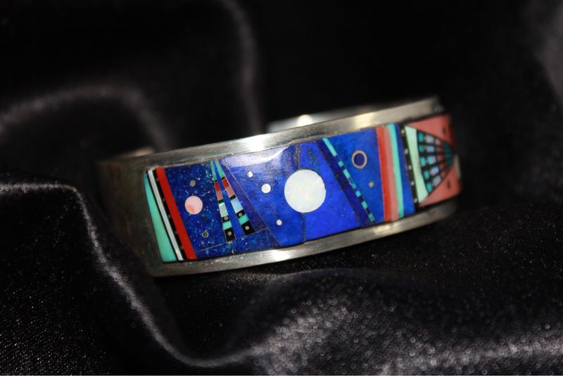 Mosaic Inlaid Bracelet
