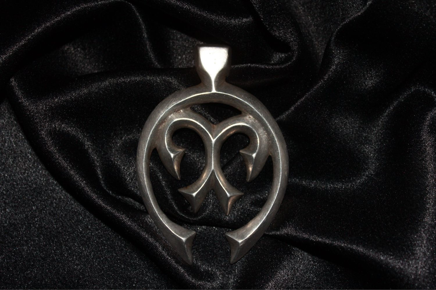Sand Cast Naja Pendant