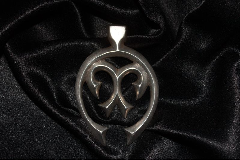 Sand Cast Naja Pendant
