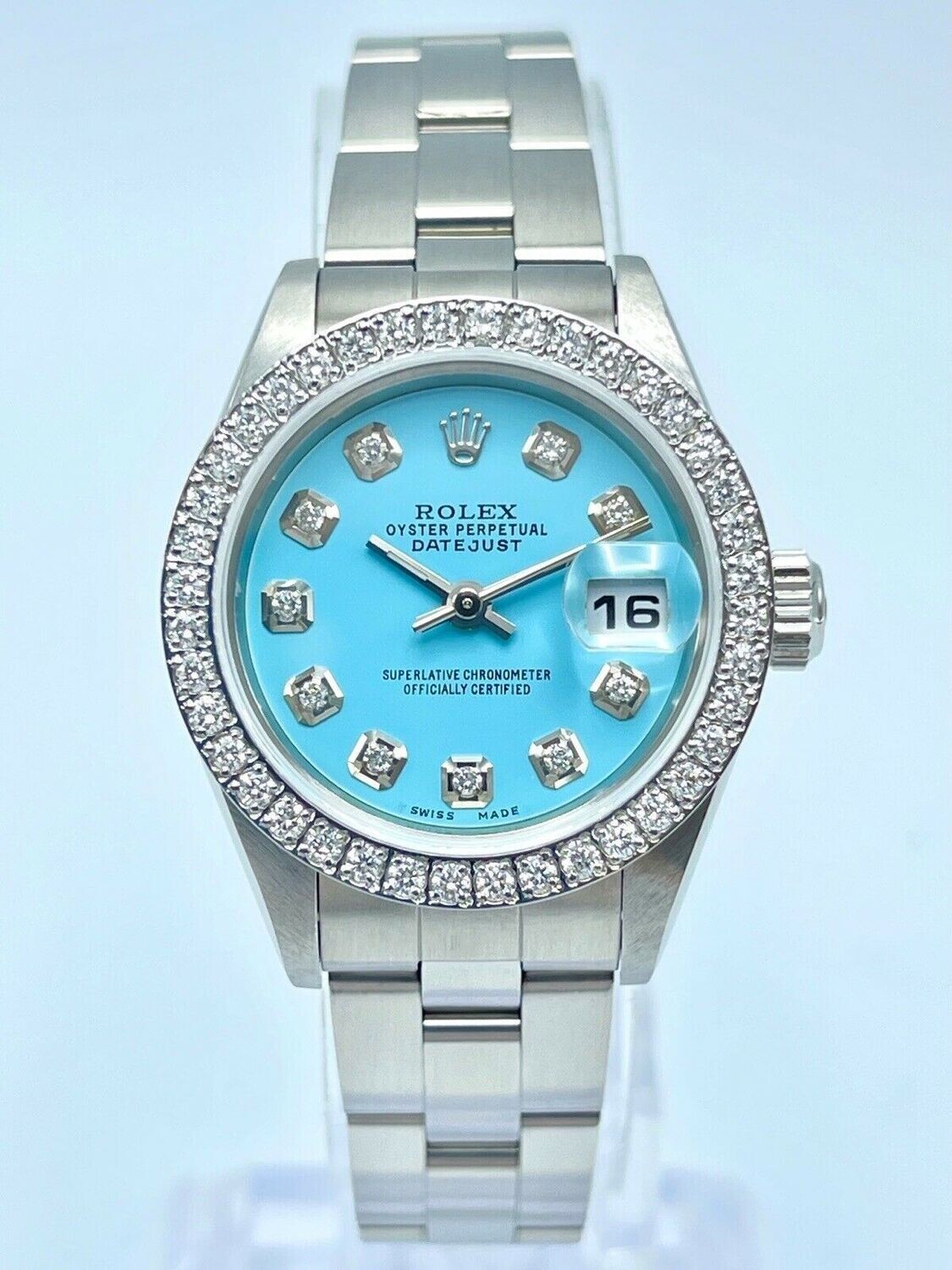 Rolex Datejust Ladies 26mm 79160 Tiffany Blue