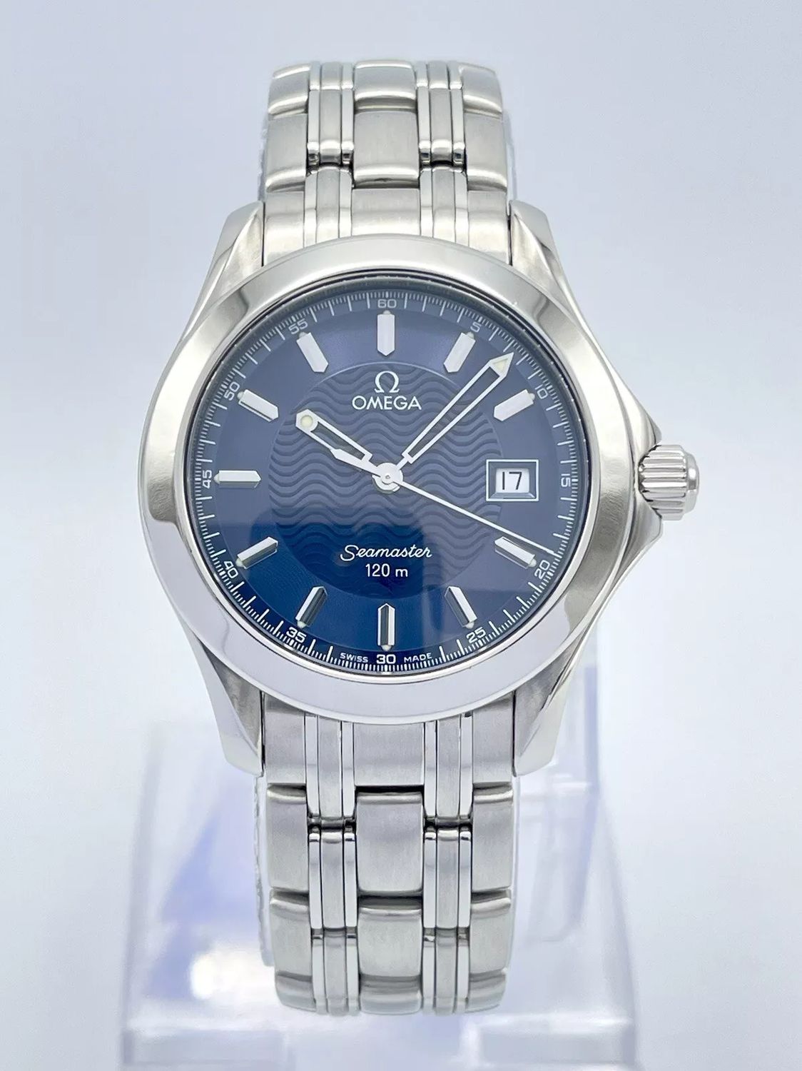 Omega Seamaster 36mm Blue Dial Stainless Steel Quartz 2511.81.00 Gents Watch