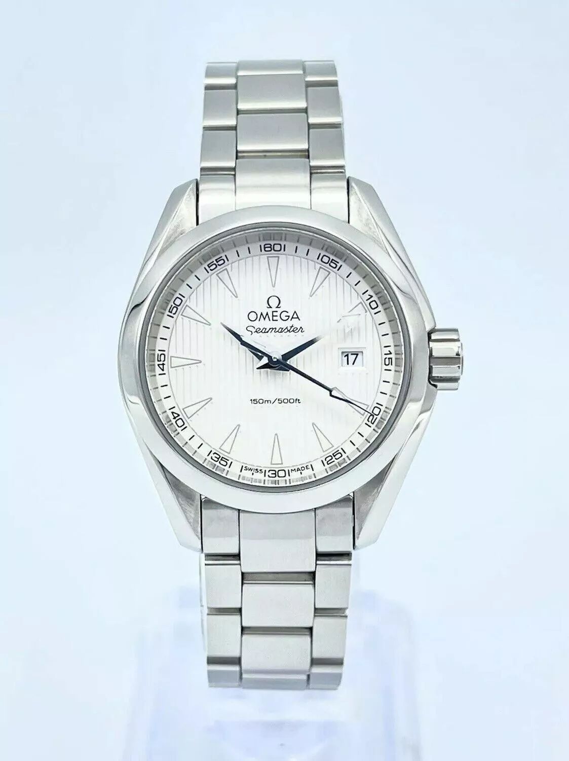 Ladies Omega Seamaster Aqua Terra 150m Silver Dial 30mm 231.10.30.60.02.001