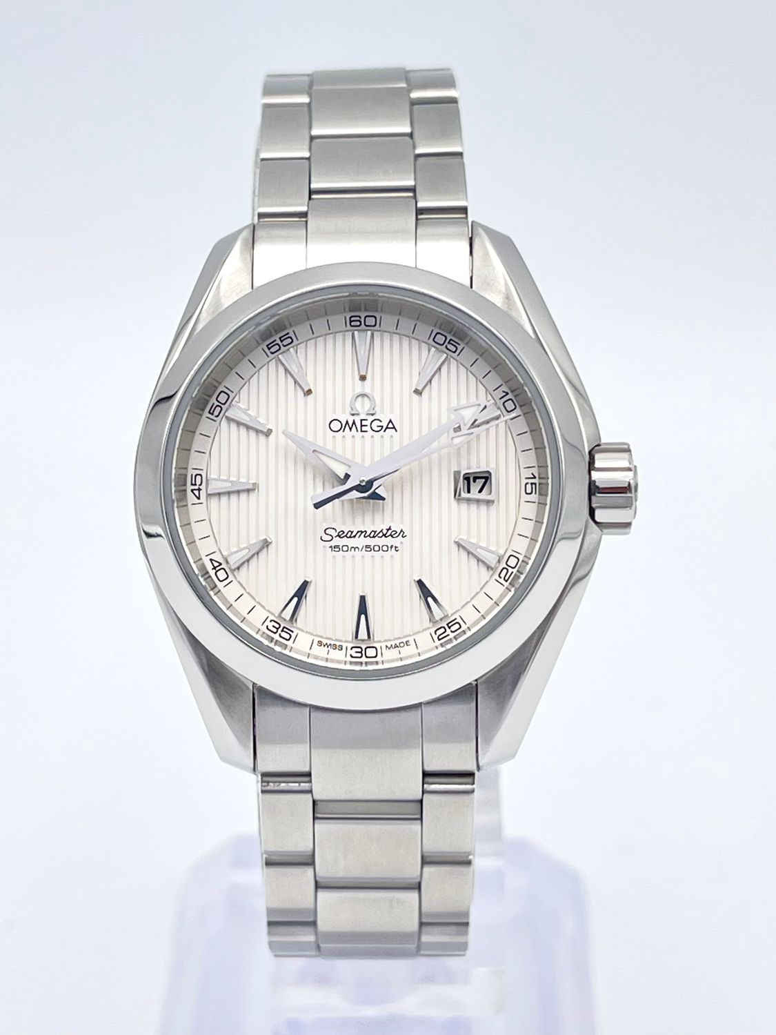 Ladies Omega Seamaster Aqua Terra 150m Silver Dial 30mm 231.10.30.61.02.001