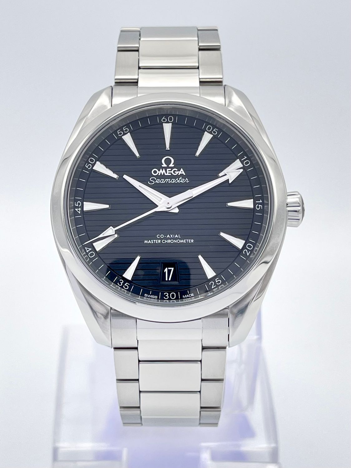 Omega Seamaster Aqua Terra 150m Co-Axial Black Master Chronometer 41mm Papers