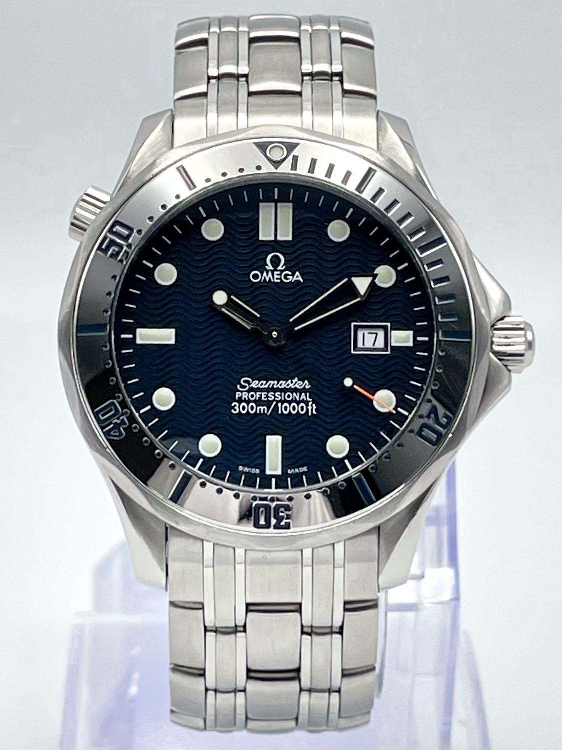 Omega Seamaster Professional 300m 2542.80 Blue Dial 41mm Full-Size Quartz
