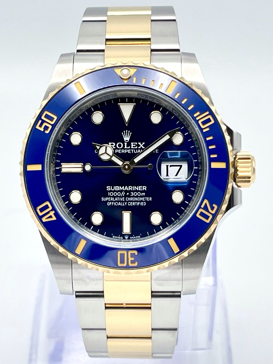Rolex Submariner Date 126613LB 2023 41mm Bluesy Blue Dial Ceramic Bezel Papers