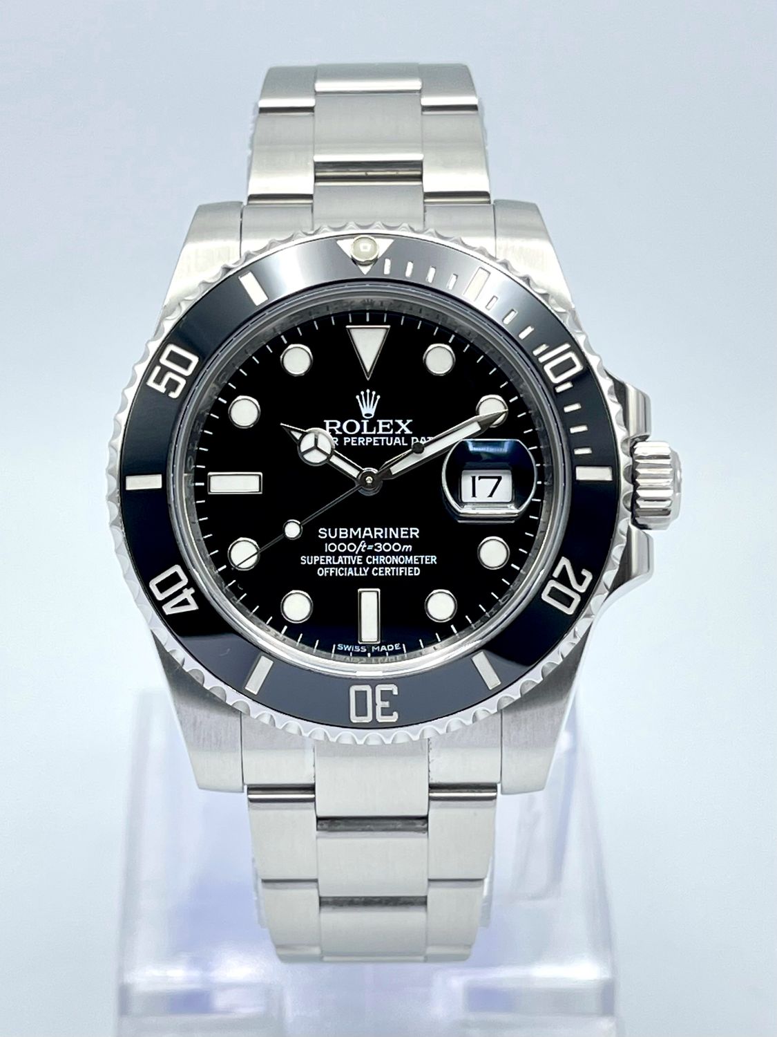 DEPOSIT Rolex Submariner Date 116610LN 40mm Black Dial Ceramic Bezel Oyster Box Papers