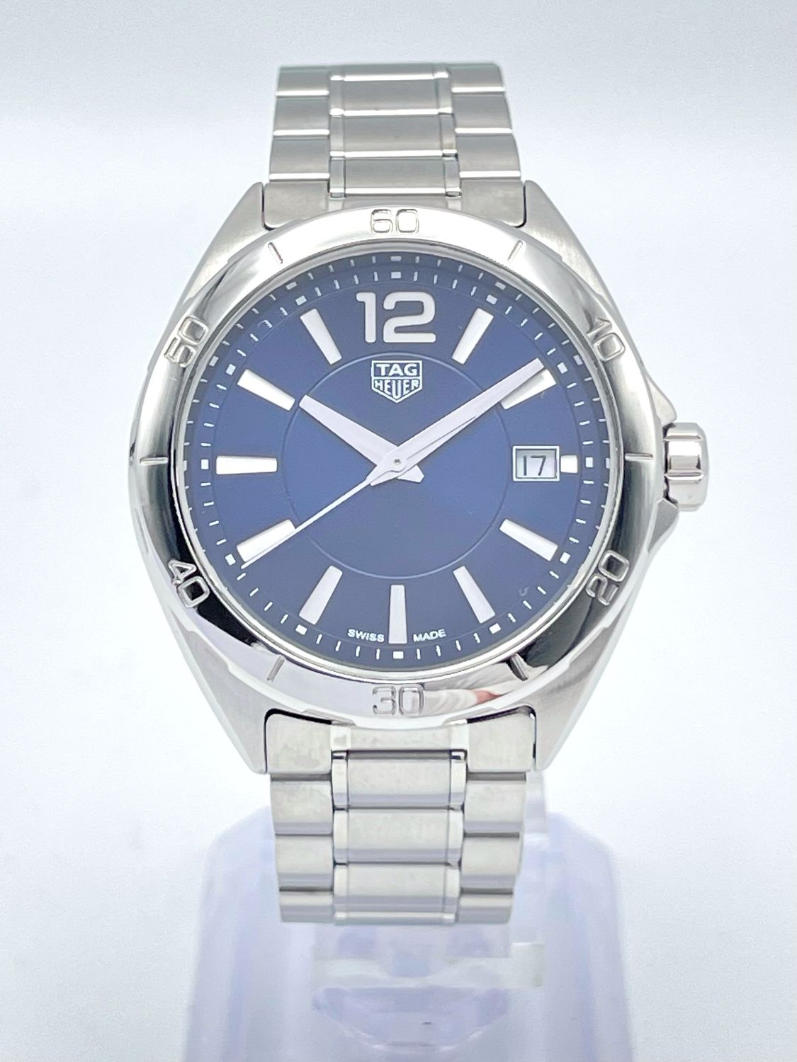 Tag Heuer Formula 1 35mm WBJ1312 Blue Dial Silver Bezel Quartz Papers