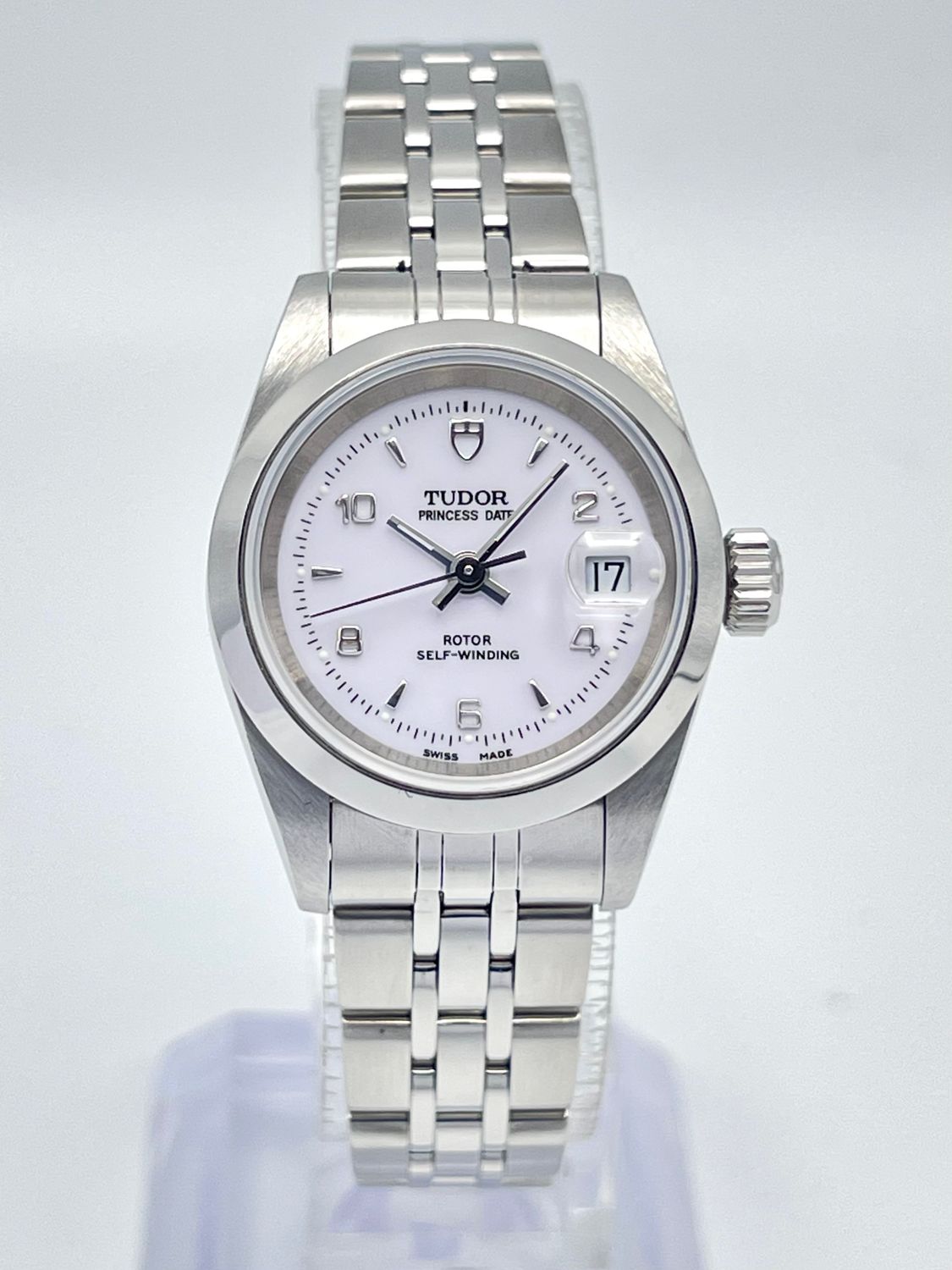 Tudor Princess Date 24mm 92400 Automatic White Arabic Dial Bracelet Box