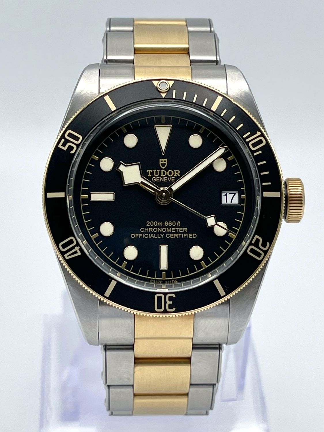 Tudor Black Bay 79733N 41mm Steel &amp; Yellow Gold Black Dial Box Papers 2022