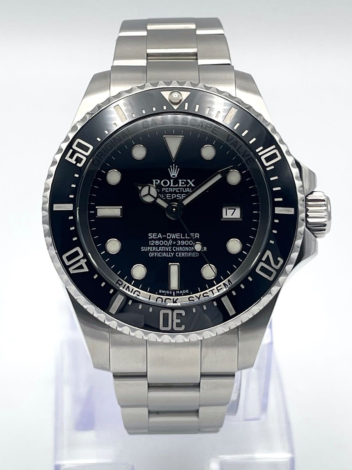 Rolex Sea-Dweller DeepSea 116660 44mm Black Dial Black Ceramic Bezel Papers