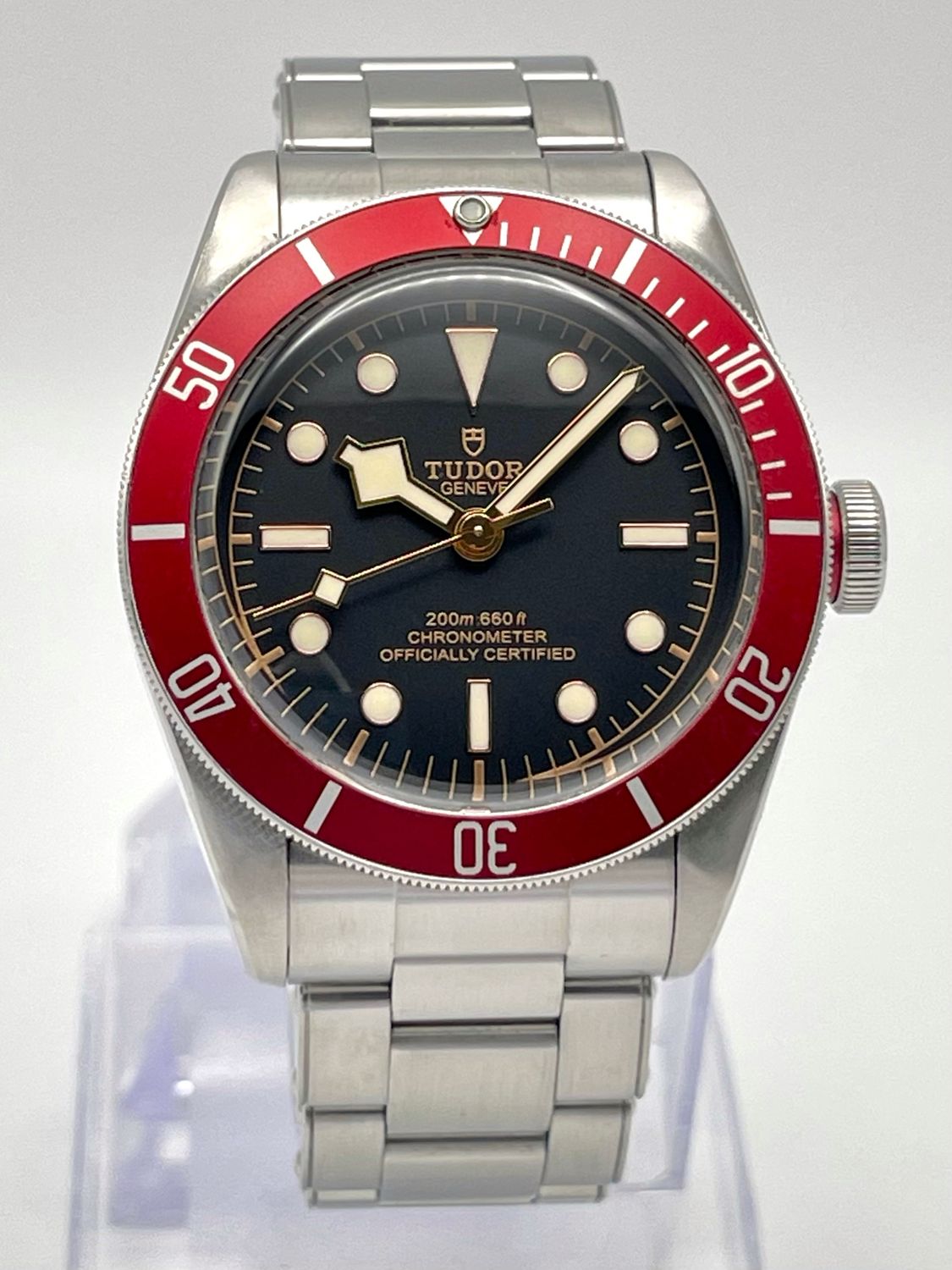 Tudor Black Bay 41mm 79230R Automatic Black Dial Red Bezel 2019 Papers
