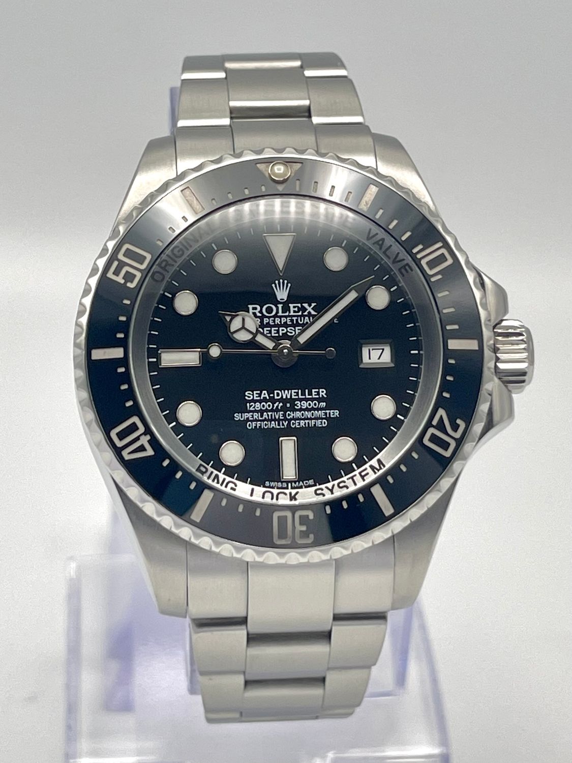 Rolex Sea-Dweller DeepSea 116660 44mm Black Dial Black Ceramic Bezel Papers