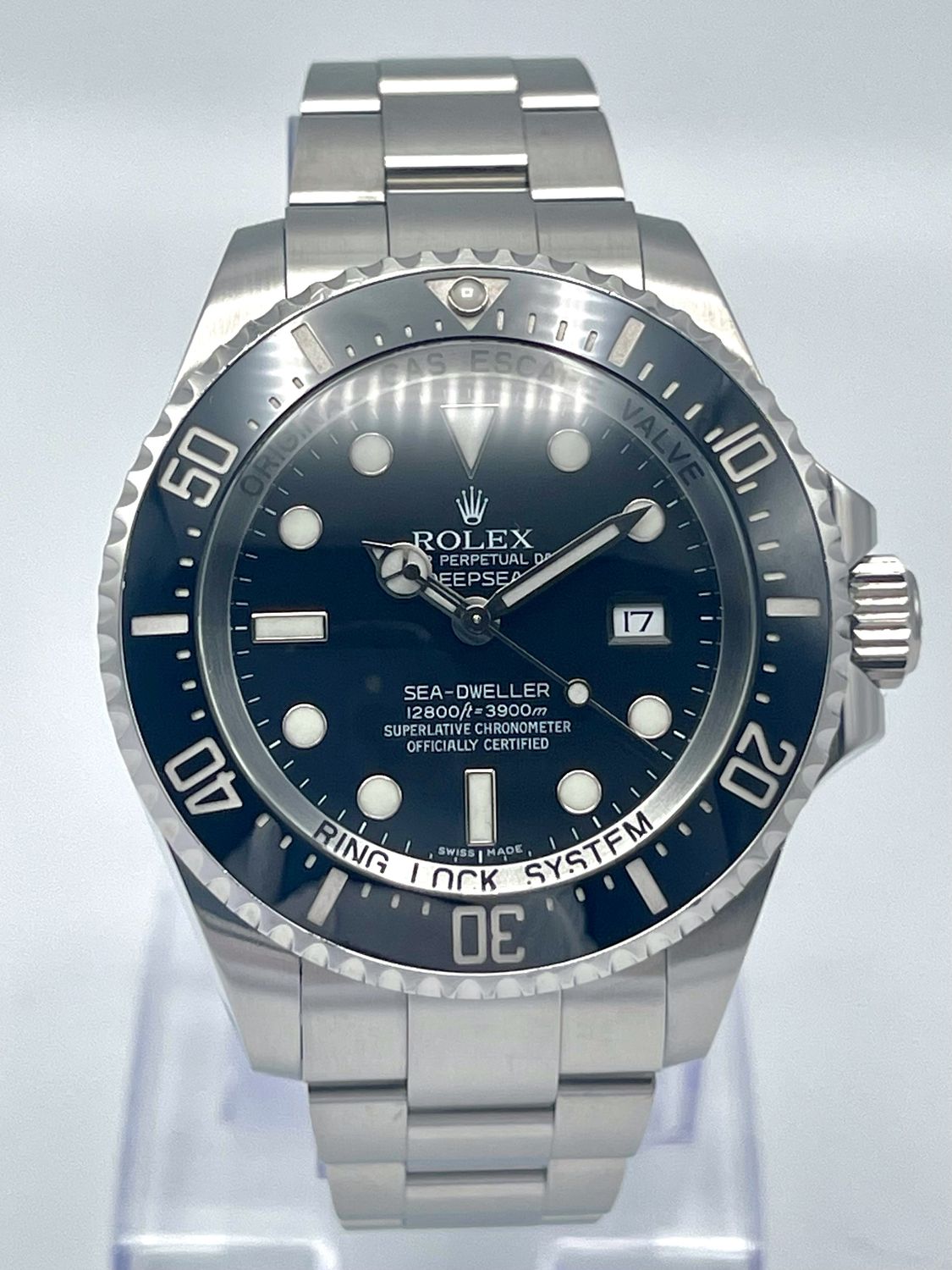 Rolex Sea-Dweller DeepSea 116660 44mm Black Dial Black Ceramic Bezel 2010 Papers
