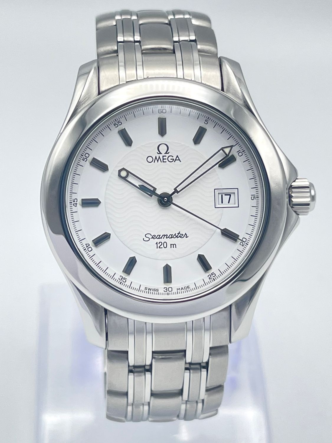 Omega Seamaster 36mm White Dial Stainless Steel Quartz 2511.21.00 Gents Watch