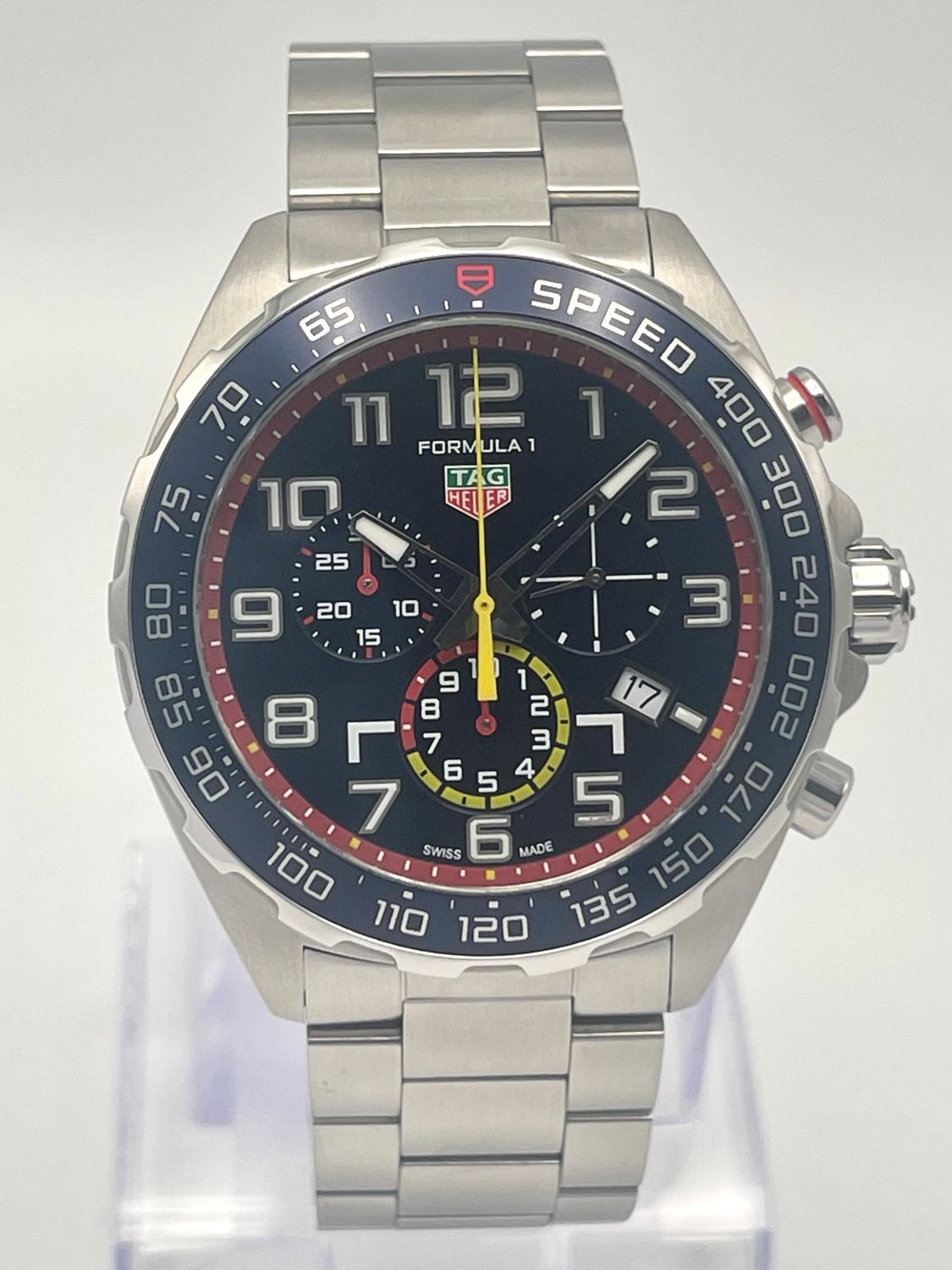 Tag Heuer Formula 1 CAZ101AL 43mm Chronograph Red Bull Special Edition Papers