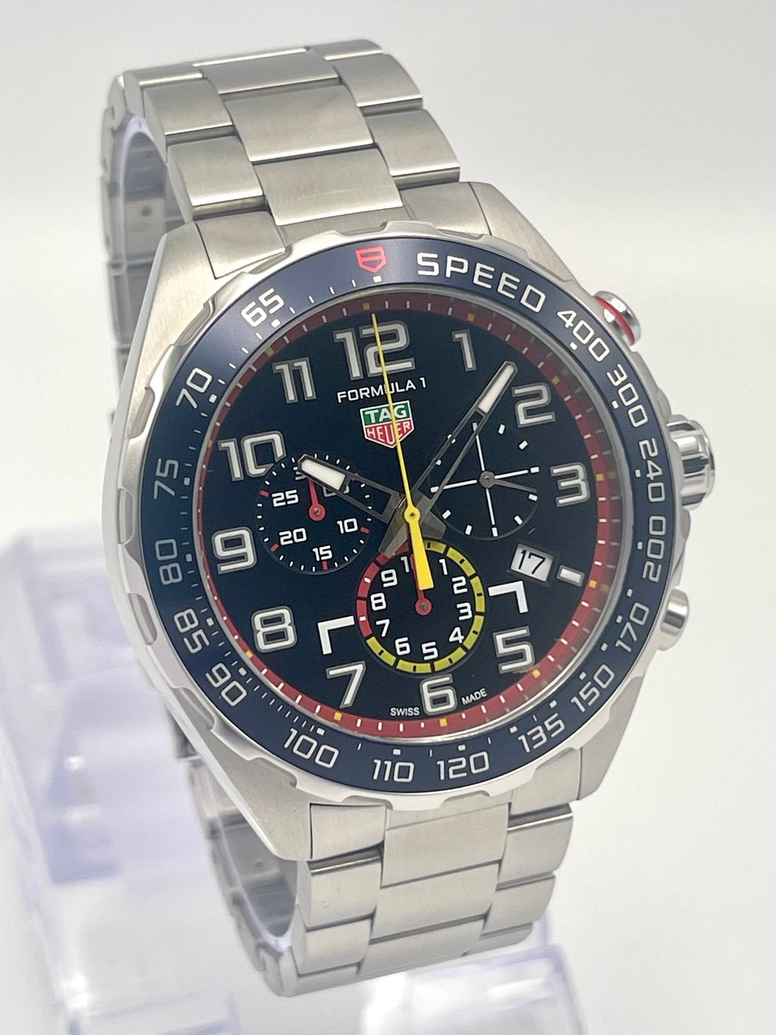 Tag Heuer Formula 1 CAZ101AL 43mm Chronograph Red Bull Special Edition Papers